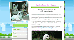 Desktop Screenshot of doubletreepetresort.com