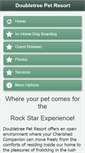 Mobile Screenshot of doubletreepetresort.com